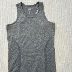 Athleta GIRLS workout tank top - gray - size XL 14 - EUC